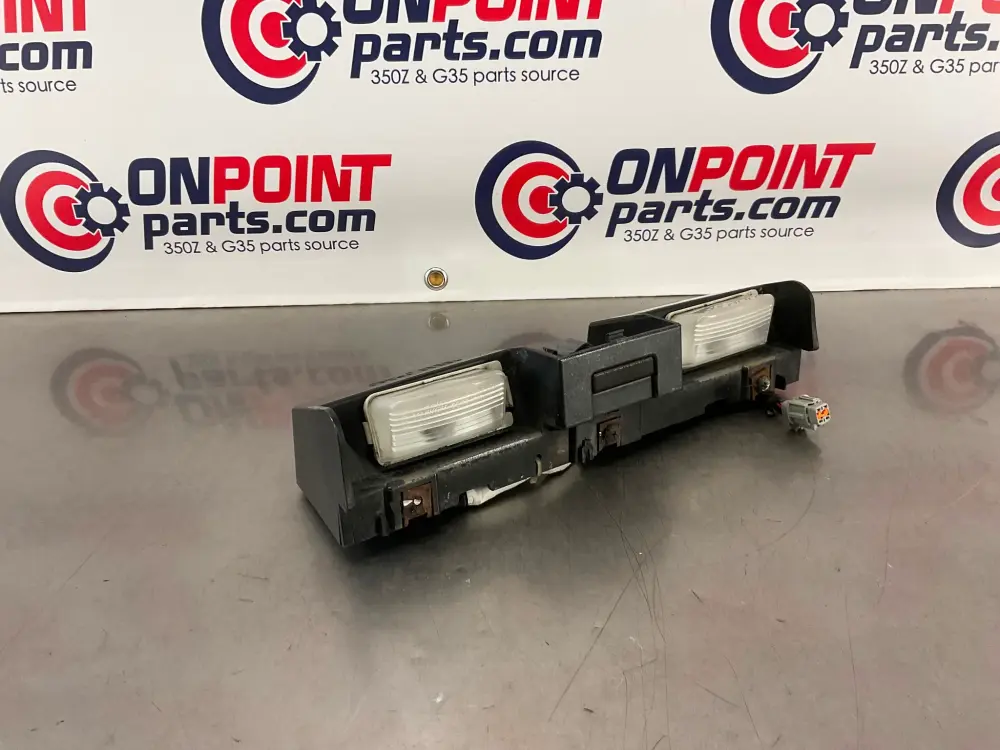 2006 Nissan 350Z Rear Exterior License Plate Airy Assembly OEM 12BI3DC