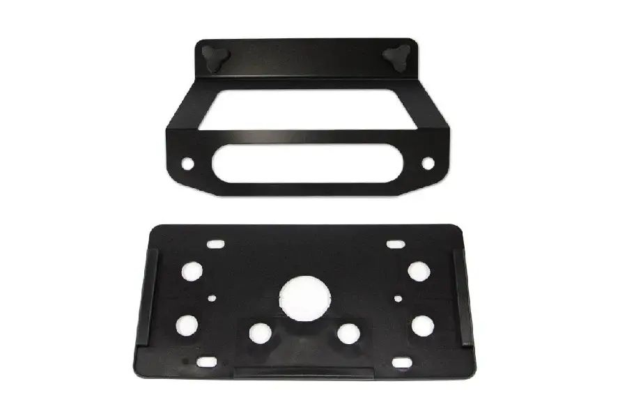 2007-18 Jeep Wrangler JK AEV Hawse Fairlead License Plate Mounting Kit