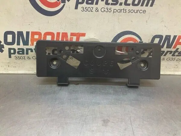2011 Infiniti V36 G37 Front License Plate Portable Bracket Oem 24Bklfi