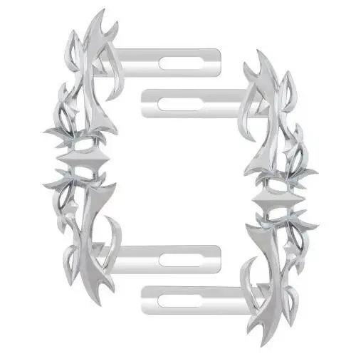 License Plate Side Attach Styling Accents