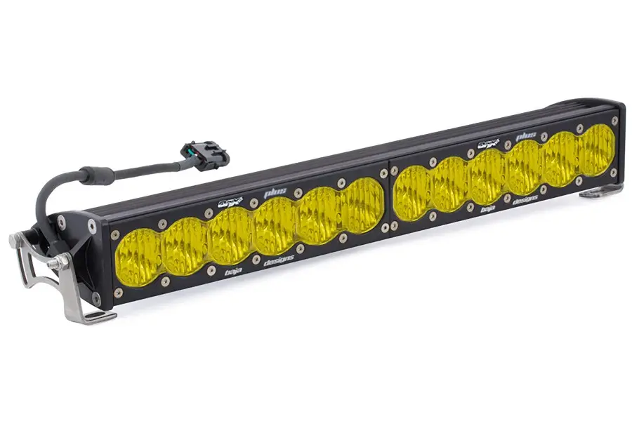 Baja Designs OnX6+, 20in Broad Driving Light Bar - Amber