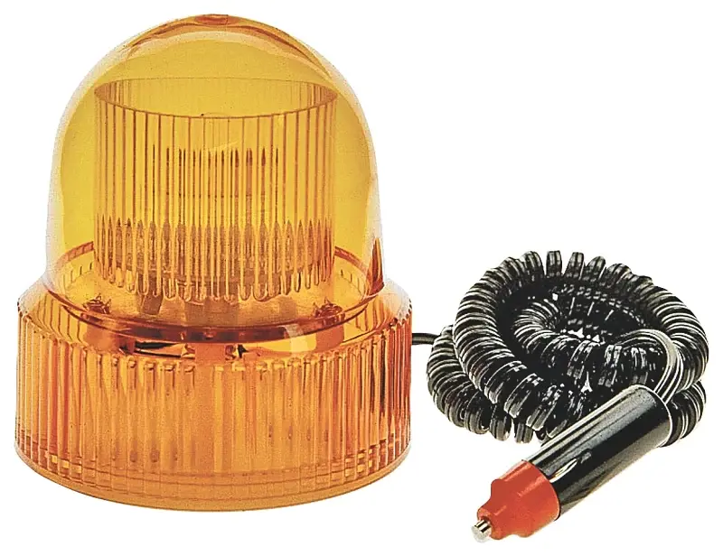 DOT Compliant PM V773A Alternating Beacon, 12 V, 2-Lamp, Incandescent Lamp, Amber Lamp
