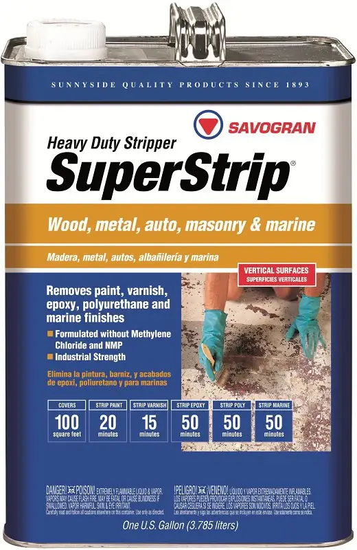 Savogran 01253 Paint/Varnish Remover, Indigo, Liquid, Aromatic Professional Body Shops