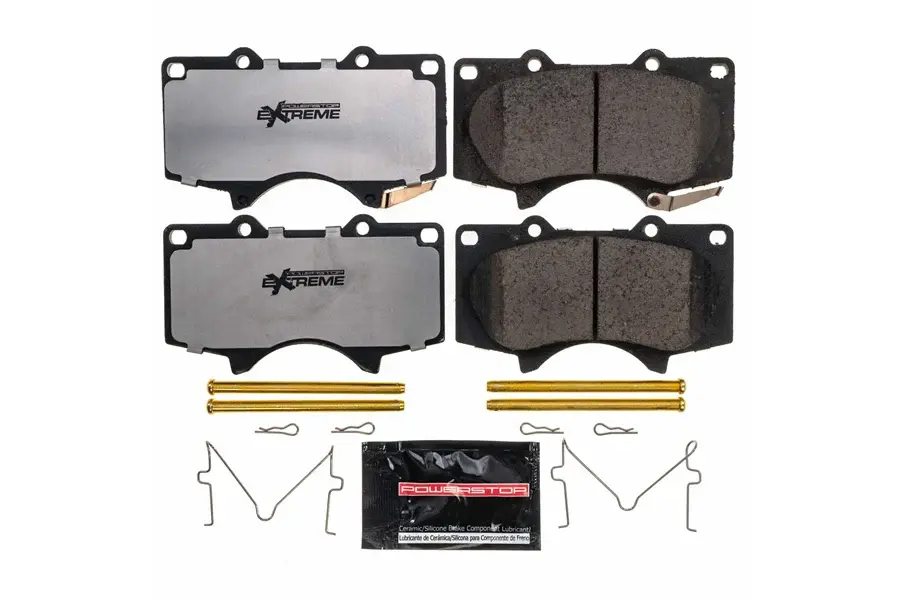 2003-09 Toyota 4Runner & 2005-24 Toyota Tacoma Power Stop Z36 Truck & Tow Cfrp Ceramic Brake Pads, Front