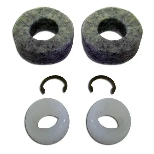 Bell Crank Bushing & Felt Kit, 1966-77 Ford Bronco