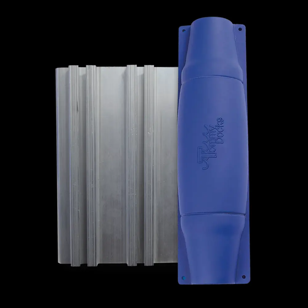 Blue Straight Bumper Kit w/ Track Mount