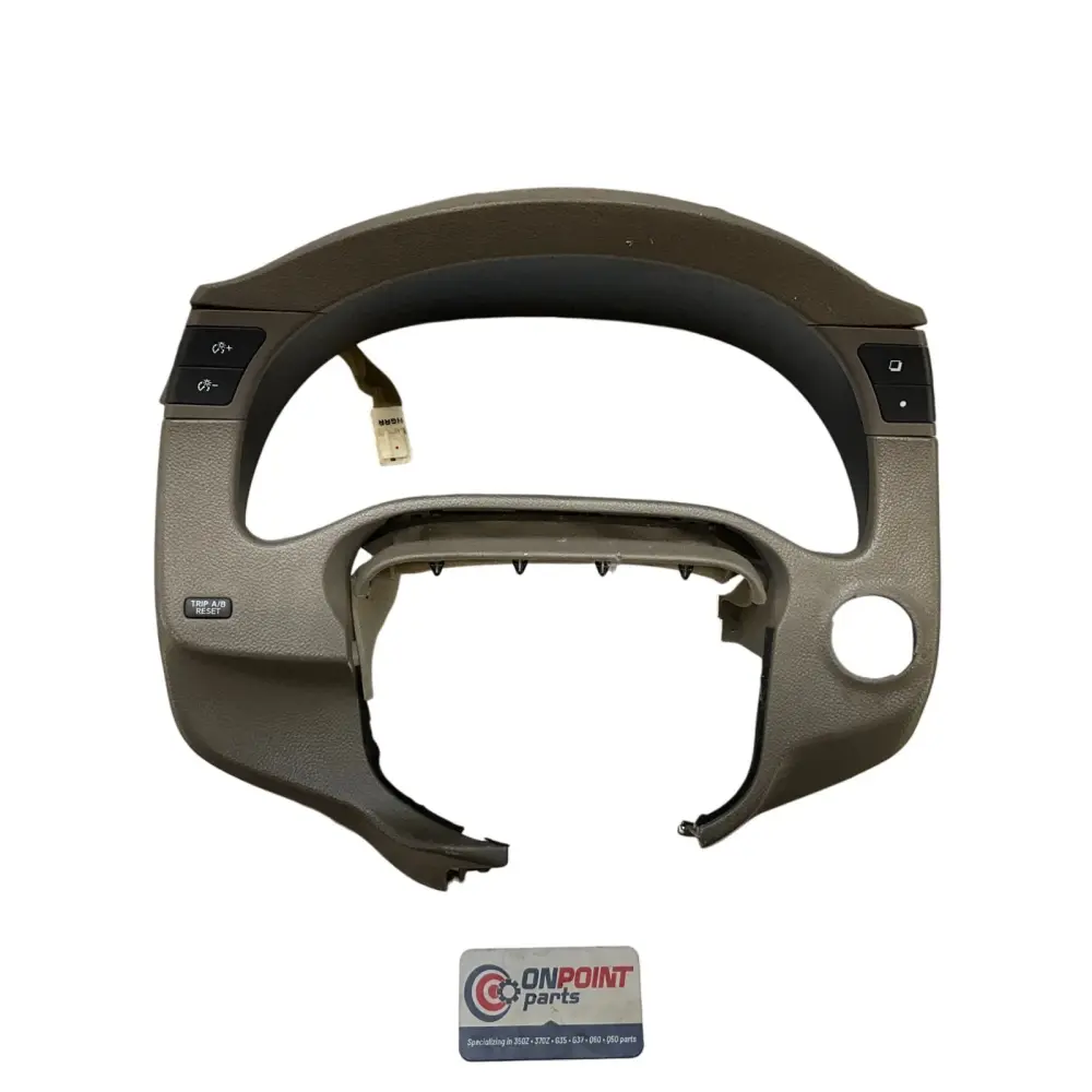 07-09 Infiniti G35 G37 Front Speedometer Bezel Cover Trim 68240JK60B OEM IPG