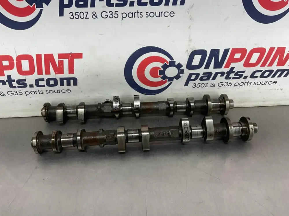 2006 Nissan 350Z VQ35DE RevUp Driver Left Exhaust Intake Cam Shafts OEM 21BBJD0