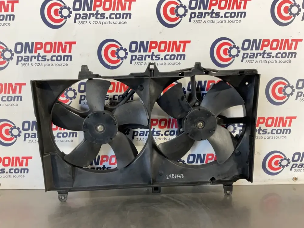 2005 Infiniti G35 Radiator Refreshing Fans OEM 24BFFE3