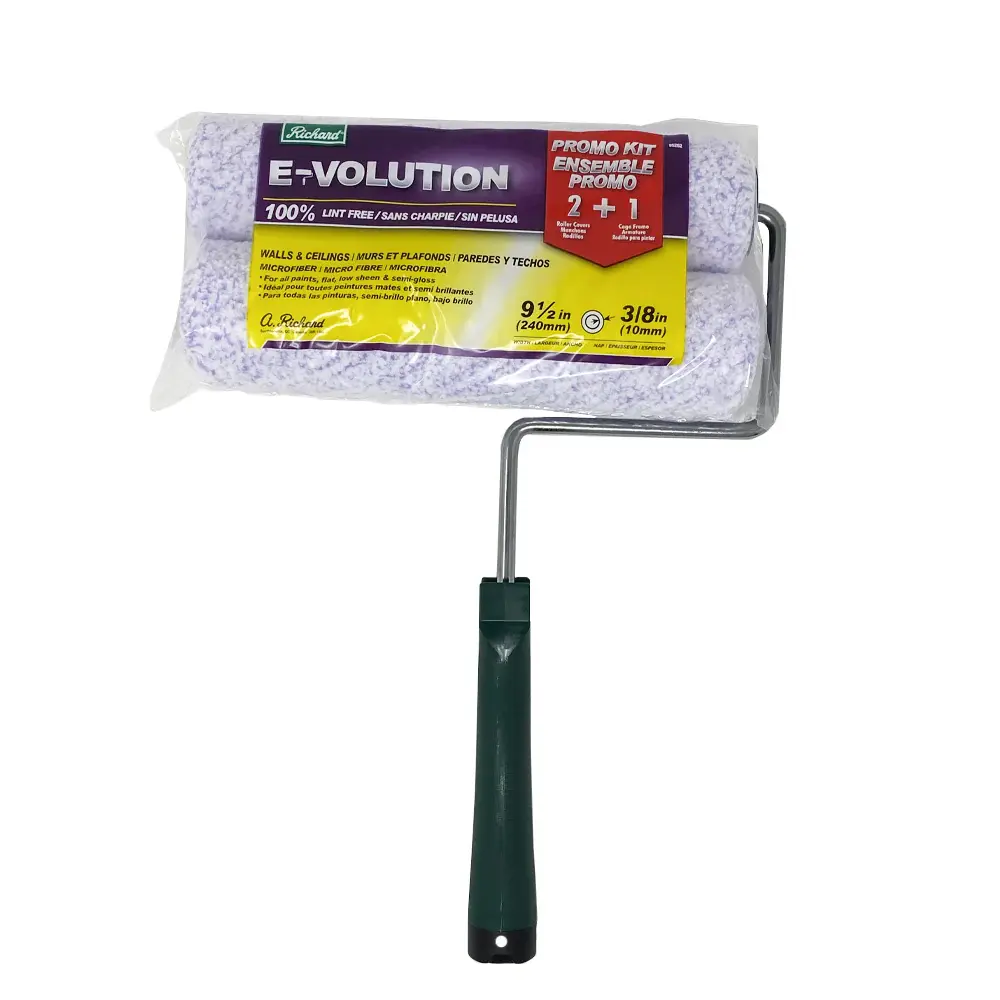 Richard E-Volution Lint No-cost Paint Roller Promo Kit Cage Frame