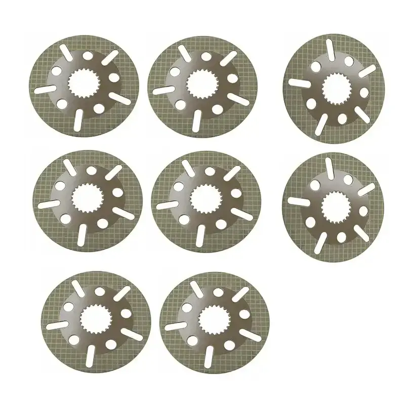 8 Pieces Friction Plate 133-7234 Caterpillar CAT Loader 416B 416C 426B 438C