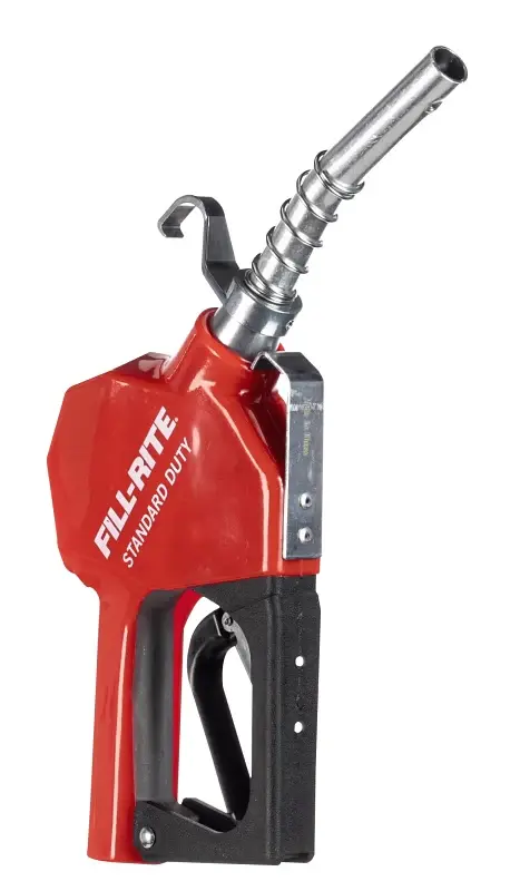 Fill-Rite SD SDN075RAN Automatic Gasoline Spout Nozzle, 3/4 , NPT, 14.5 gpm, Cast Aluminum, Cherry