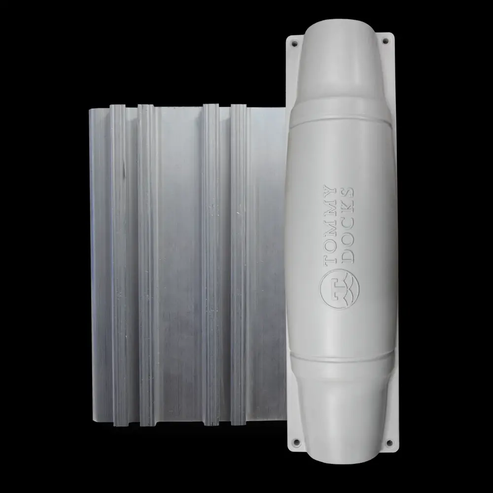 Gray Straight Bumper Kit w/ Track Mount