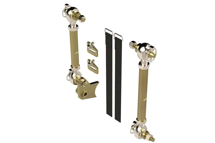 2018-23 Jeep Wrangler JL/Gladiator JT MetalCloak Front HD Sway Bar Instant Disconnect Kit