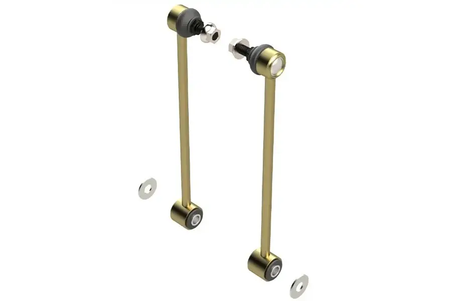 2024-26 Jeep Wrangler JL/Gladiator JT MetalCloak Front Sway Bar Link Extension Kit (12.25in)