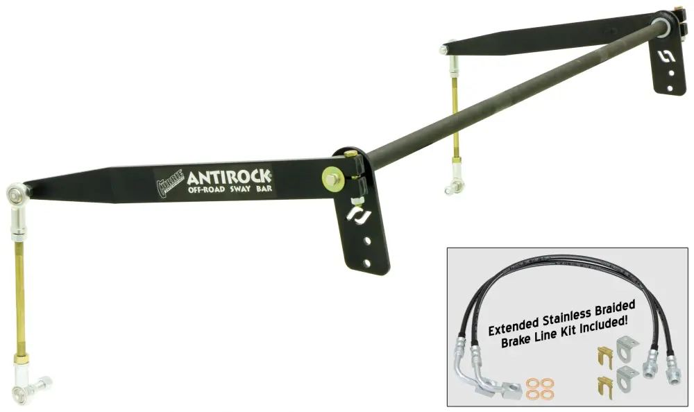 CE-9900JKR4 - JK 4D Antirock Rear Sway Bar Kit (forged arms, 1 . bar)