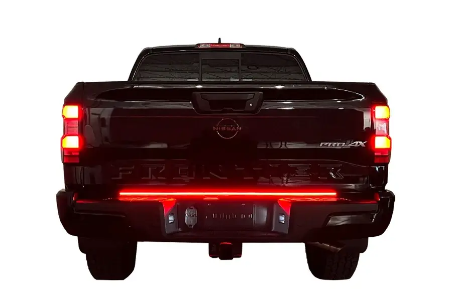 Jeep Gladiator JT/Toyota Tacoma Putco 48in Blade LED Tailgate Airy Bar Kit w/ Harness - Red/Amber/White