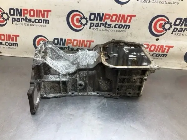 2005 Nissan Z33 350Z Vq35De Upper Oil Pan 32K Oem 14Bcrg0