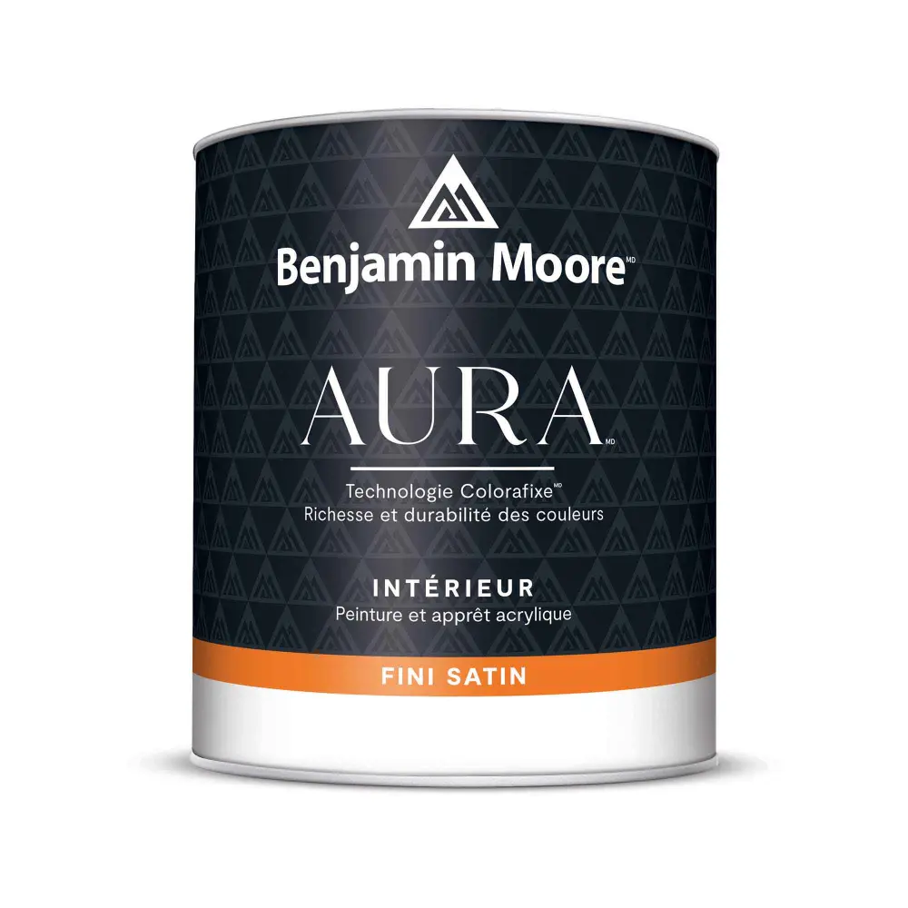 Aura Interior Paint and Primer Satin Base 3, 946 ml
