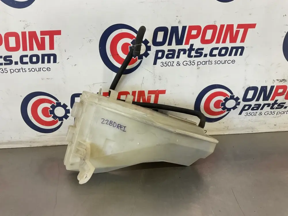 2003 Infiniti G35 Coolant Antifreeze Fluid Reservoir Overflow Tank OEM 22BDREI