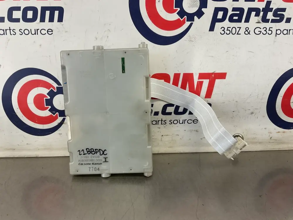 2007 Nissan 350Z AC Climate Control Module 27760 OEM 21BBPDC