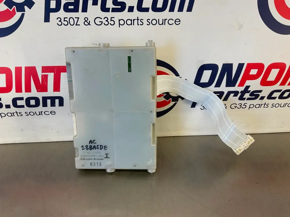 2008 Nissan 350Z AC Climate Control Module 27760 OEM 13BASDE