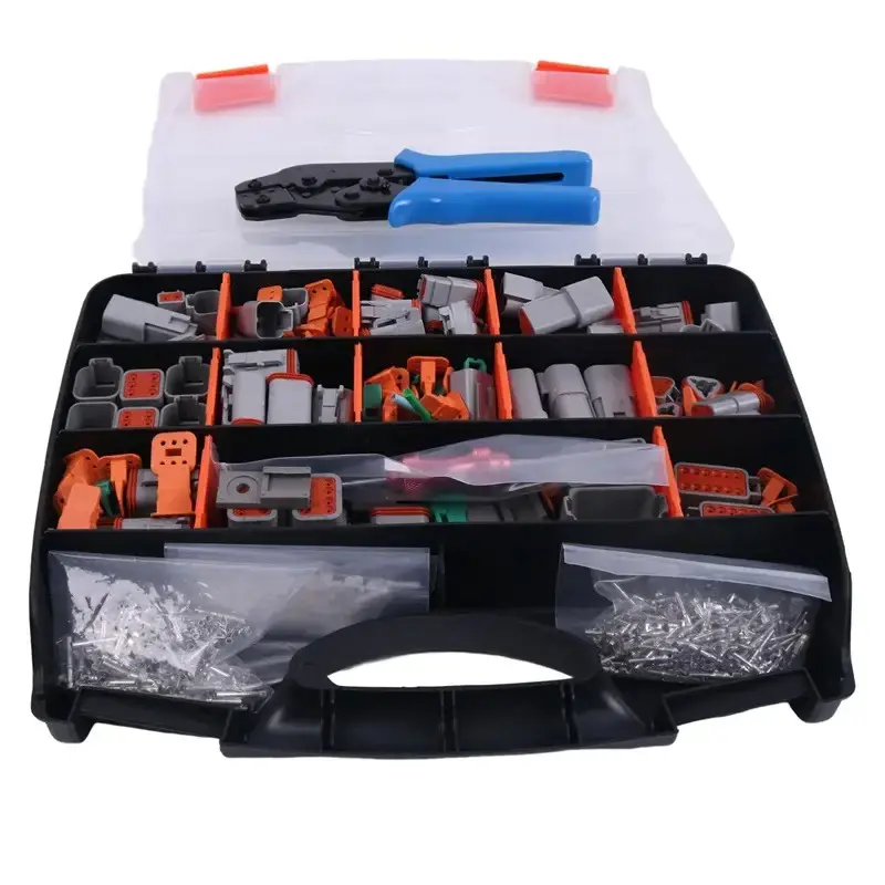 800 Pcs Deutsch DT Connector Kit SN-48B Crimp Plier Tool