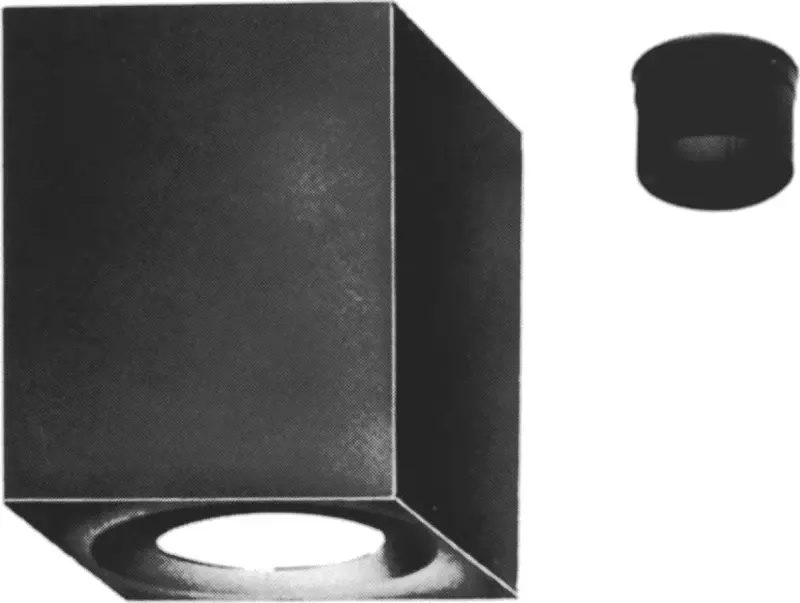 AmeriVent 6HS-RSA12 Roof Support Box, Black, Includes: (1) Stainless Steel Ebony Single Wall Adaptor