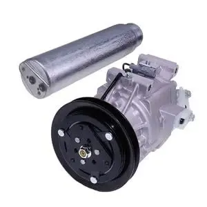 /C Compressor 6A671-97114 & Receiver Drier 3F999-01740 Kubota Tractor M105 M105S M95SD M108 M4900 M5700 M6800 M8200 L3240 ...