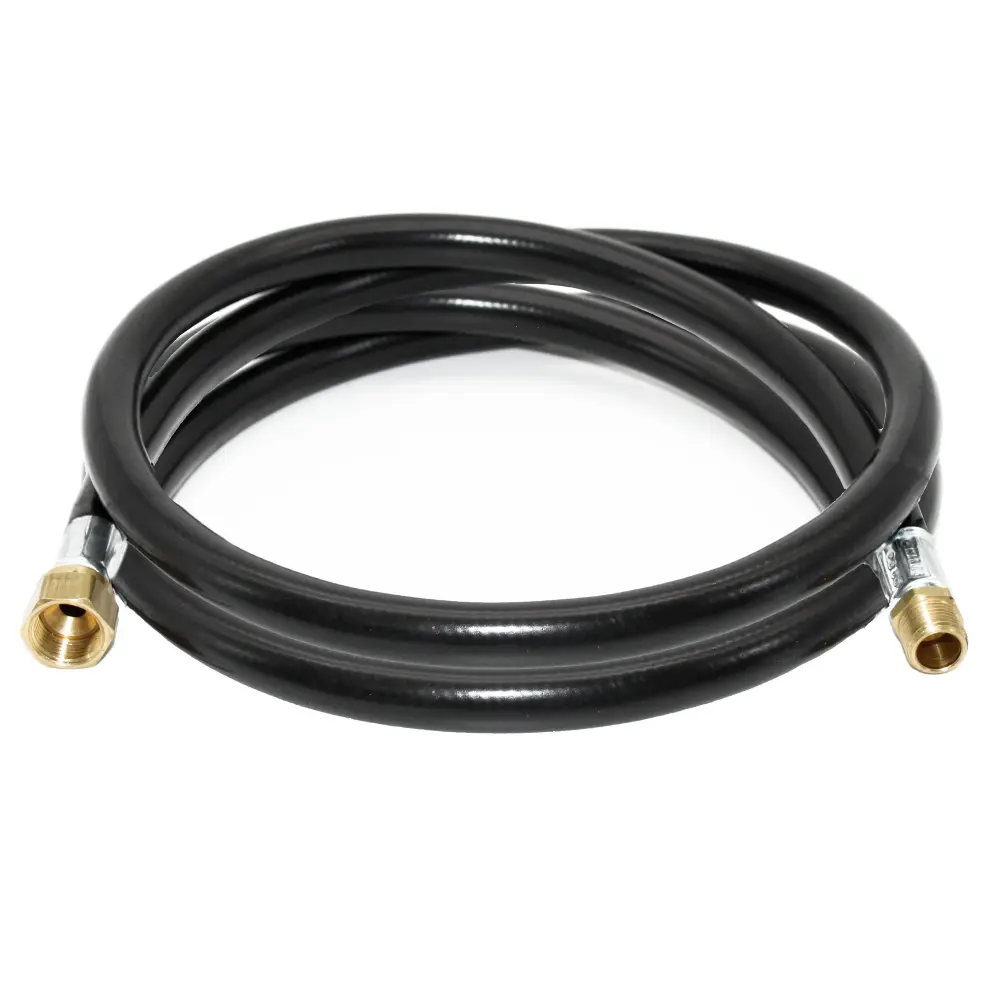 Flame King Thermo Plastic Hose Assembly LP and Untreated Gas, 60 Inch, 3/8 Inch