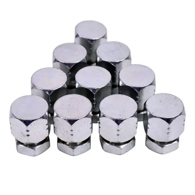 10 Pieces 3/8" JIC Cap and Plug Combo Hydraulic Fitting 2408-06 0304-C-06