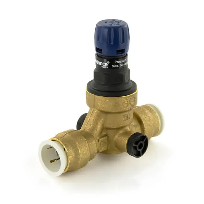 RWC 312 Compact 22mm Pressure Reducing Valve frosty John Guest Speedfit connections