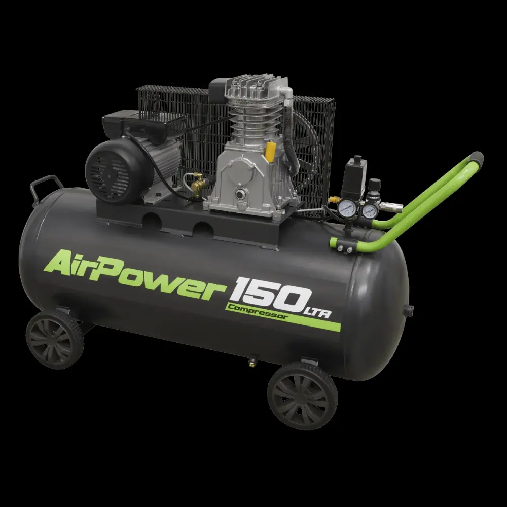 Sealey SAC15030B Air Compressor 150L Belt Drive 3hp