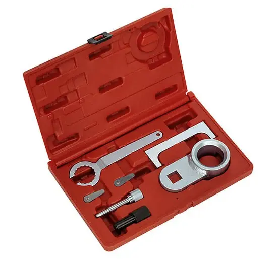 Sealey VSE5559 Diesel Engine Setting/Locking Kit - VAG 2.4/2.5D SDi/TDi/TDiCR - Belt Drive - Setting & Locking Tools