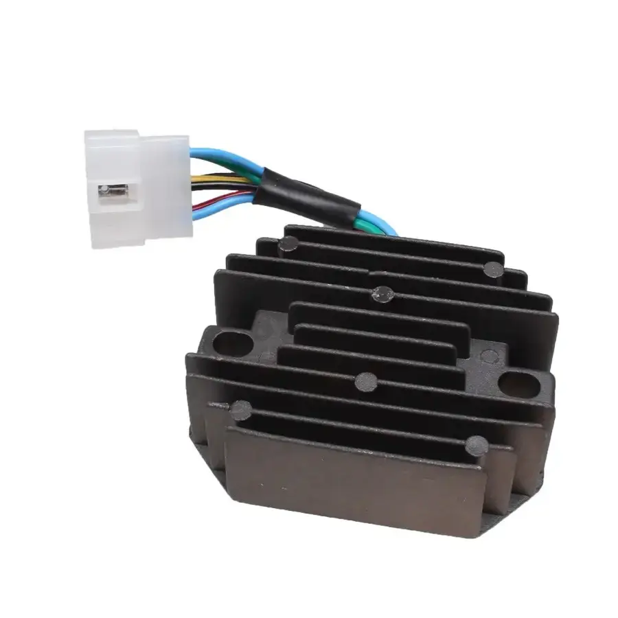 12V Voltage Regulator 6 Wire 15533-64600 H1550-64600 76611-55440 Kubota Tracctor B5200 B6200 B7200 B8200 B9200