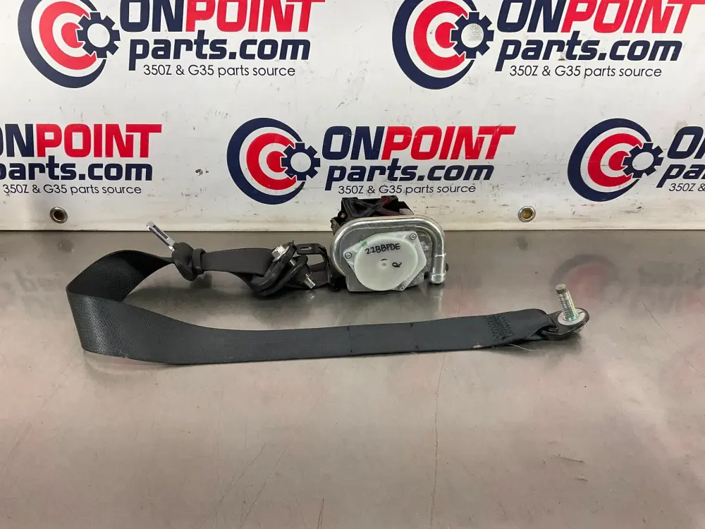 2007 Nissan 350Z Multi-use Passenger Seat Belt Retractor Tensioner OEM 21BBPDE