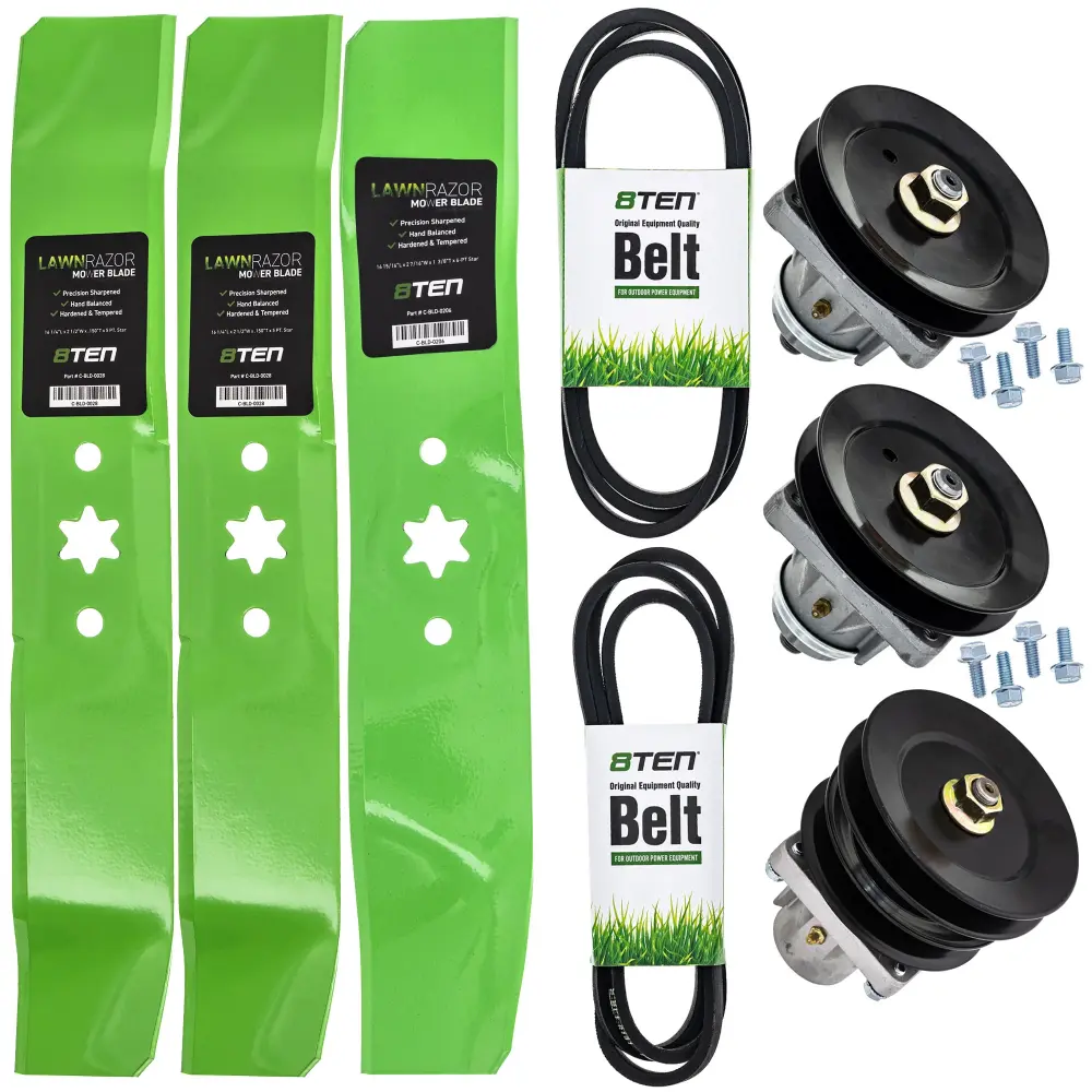 Blade Spindle Belt Deck Kit Columbia Toro Troy-Bilt MK1010005