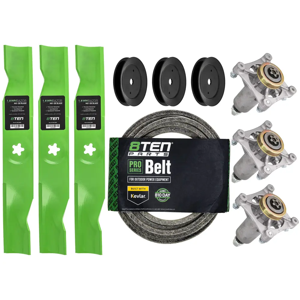 Blade Spindle Belt Pulley Deck Kit Husqvarna Poulan Pro Jonsered MK1009797