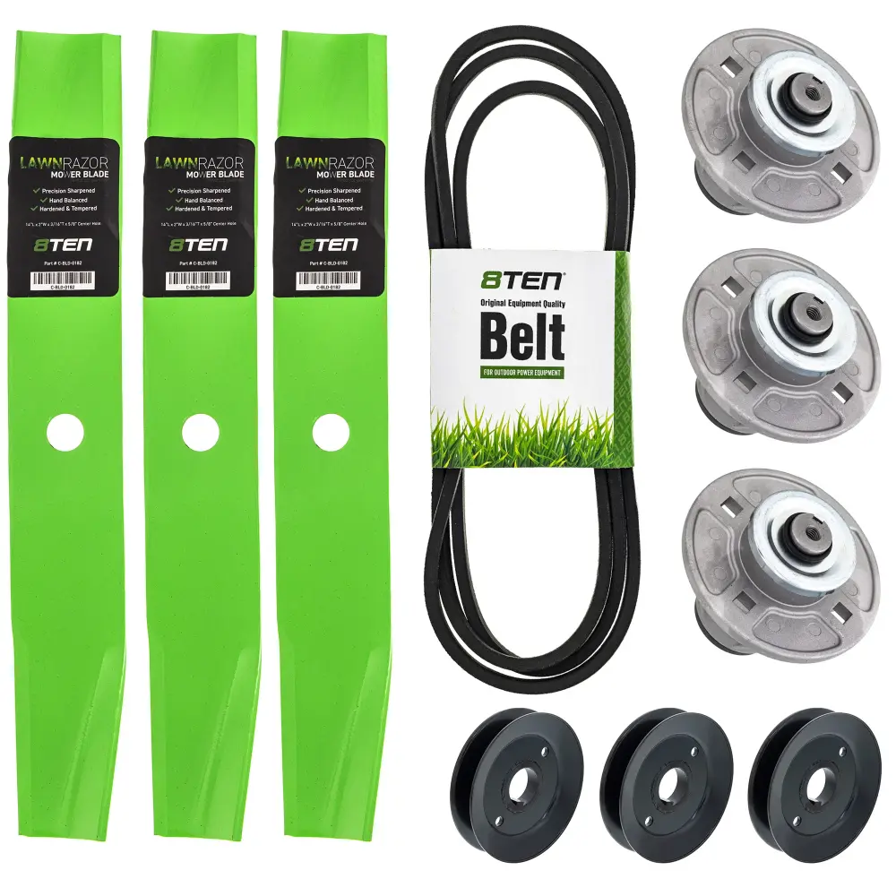 Blade Spindle Belt Pulley Deck Kit Gravely Ariens MK1010084