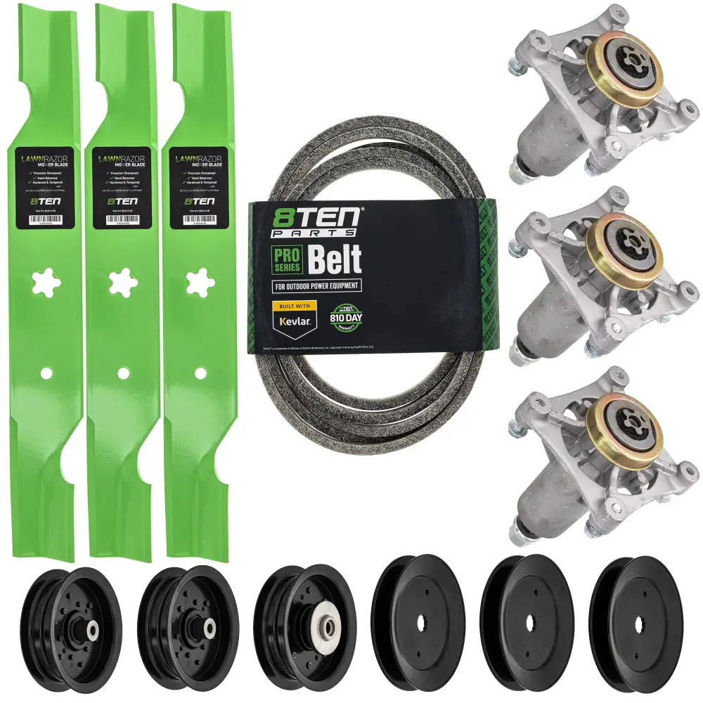 Blade Spindle Belt Pulley Idler Deck Kit Husqvarna MK1009878