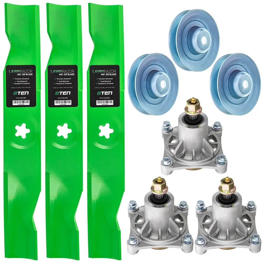 Blade Spindle Pulley Deck Kit Husqvarna Poulan Pro Statesman MK1009716