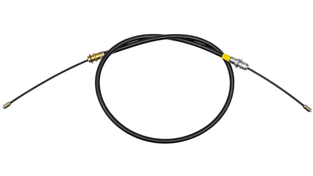 Parking Brake Cable, Driver w/ Rear Disc, 1966-77 Ford Bronco
