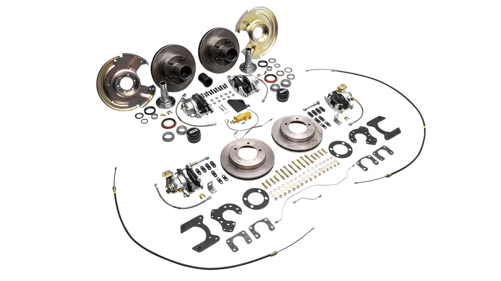 Ultimate 4-Wheel Disc Brake Kit 1966-75 Ford Bronco