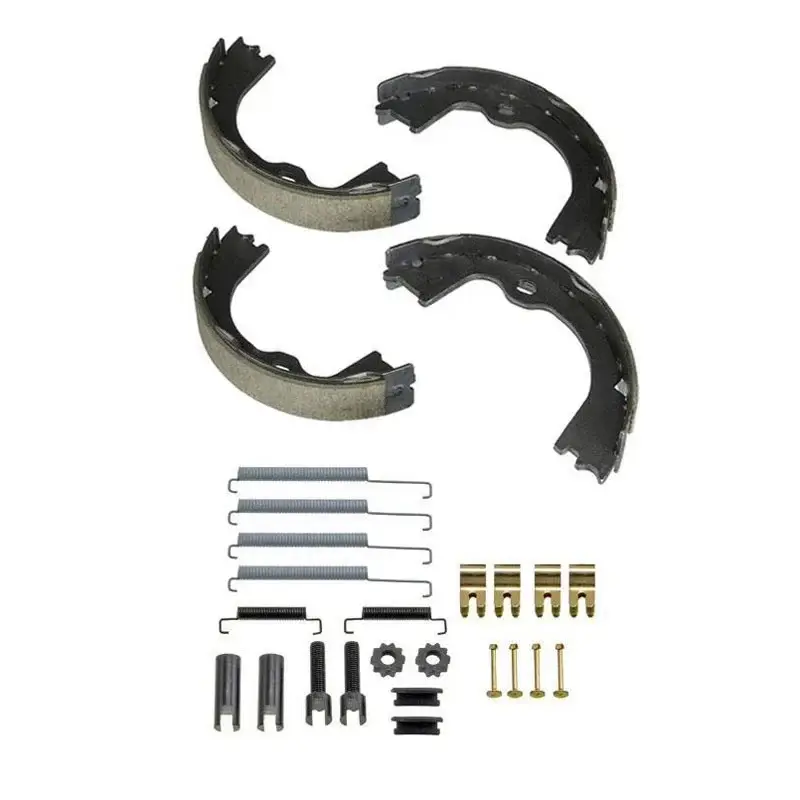 OEM Quality 4 Pieces Emergency Parking Brake Shoe & Springs Kit 7329K RAM Select Up 1500 2008-2018