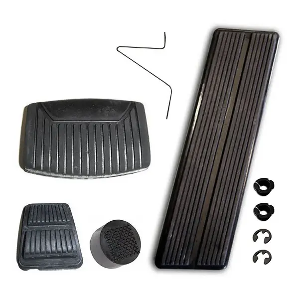 Pedal Pad Kit - OE Style Self-operating w/Drum Brakes