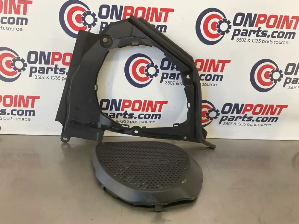 03-09 Nissan 350Z Brake Fluid Cover Panel Bezel 64894CD000 65275 OEM 21BJFD3