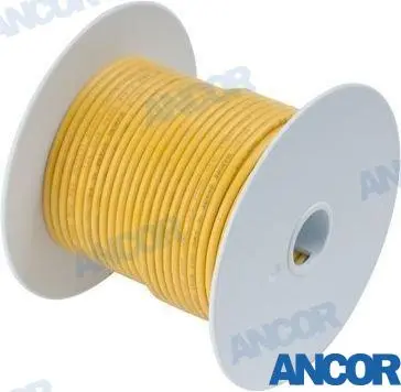 CABLE MARINO 18AWG (0,8MM²) AMARILLO 30M