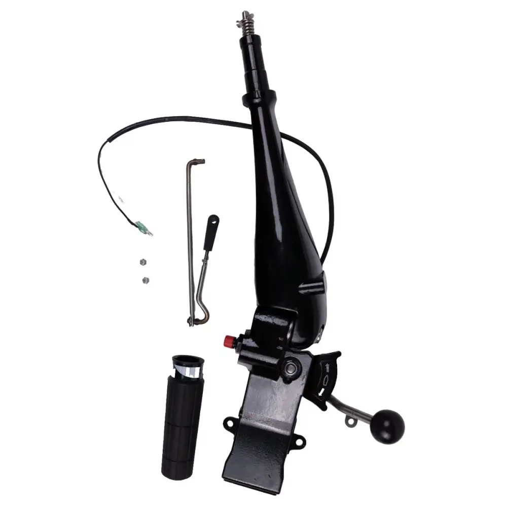 Steering Tiller Handle Assembly 697-W0084-00-4D Yamaha Outboard 48HP 60HP E48MLHV E60MLHW E48MLHX E60MLHY