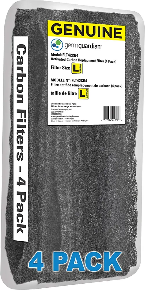 GermGuardian FLT42CB4 GENUINE Composite Filter Replacements 13.5-inch Air Purifiers, 4-Pack