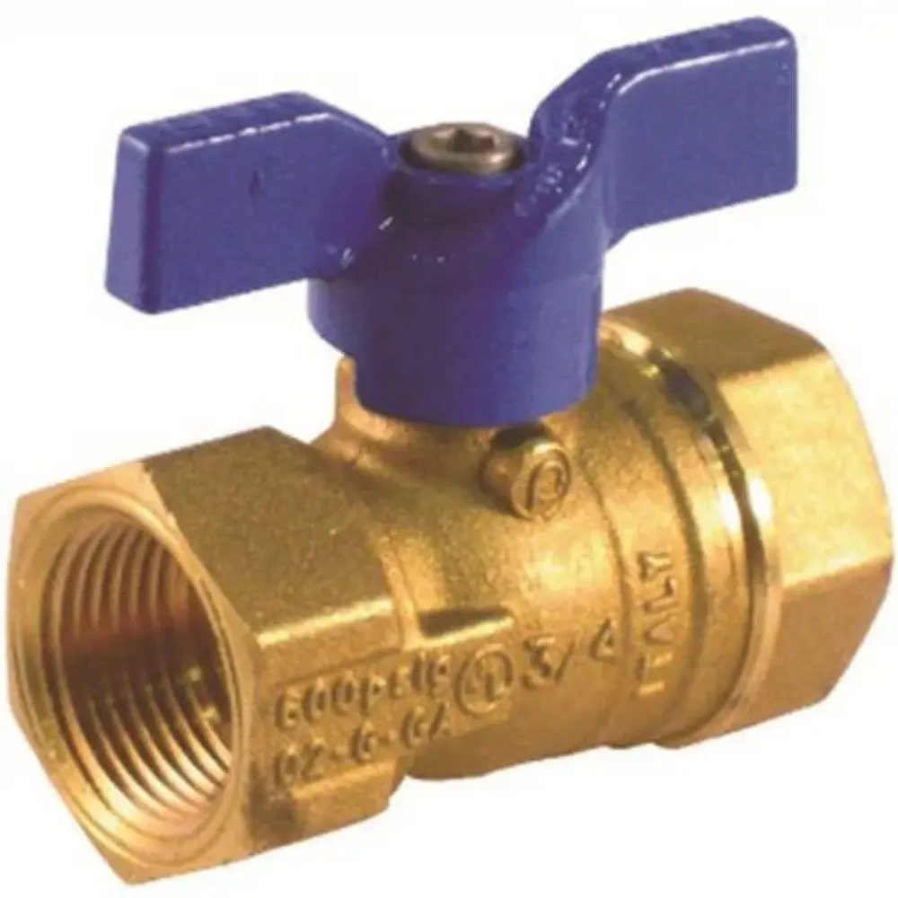 3/4" FIP X 3/4" MIP DIALECTRIC UNION 600 WOG GAS BALL VALVE-JOMAR